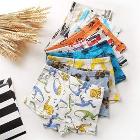 img 1 attached to 🩲 Шорты для мальчиков Hanes Toddler Pack Boxer: удобное и стильное детское белье для мальчиков