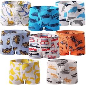 img 3 attached to 🩲 Шорты для мальчиков Hanes Toddler Pack Boxer: удобное и стильное детское белье для мальчиков