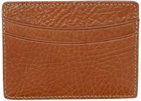 img 2 attached to 🧳 Genuine Leather Calfskin Pocket Wallet - Men's Wallets, Card Cases, and Money Organizers