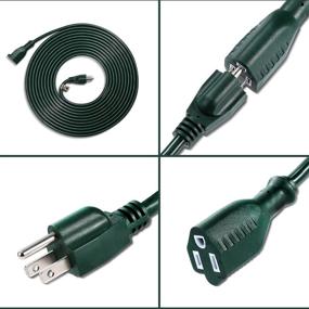 img 3 attached to UL Listed Waterproof Power Extension Cord Electrical