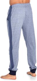 img 2 attached to Cotton Jogger Lounge Pants for Men by Balanced Tech