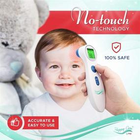 img 2 attached to 🌡️ Advanced Forehead and Ear Thermometer for Accurate Fever Measurement in Adults, Babies, Children - Indoor and Outdoor Use