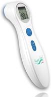 🌡️ advanced forehead and ear thermometer for accurate fever measurement in adults, babies, children - indoor and outdoor use logo