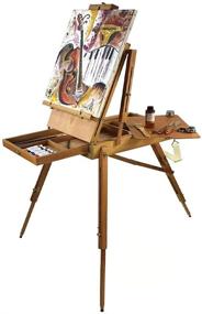 img 2 attached to Premium French Easel: Hardwood Construction, Artist Quality, Includes 16 x 20 Canvas - Special Gift Edition