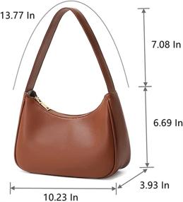 img 3 attached to 👜 Shoulder Handbag Clutch Closure Women's Handbags & Wallets for Totes - CYHTWSDJ