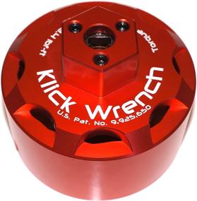 img 4 attached to Klick Wrench Torque Limiting Oil Filter Wrench for Toyota Lexus Scion 2.0-5.7L Engines with 64mm Cartridge Style Oil Filters - Fits 14 & 15 Flute 77mm, 76mm, 75mm, 74mm, 73mm - Red Heavy Duty