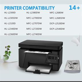 img 3 attached to 💡 SuperInk Black Toner Cartridge Replacement Compatible with Brother TN630 TN660 TN-660 for HL-L2300D DCP-L2520DW DCP-L2540DW HL-L2360DW HL-L2320D HL-L2380DW MFC-L2707DW MFC-L2720DW Printers, 1 Pack