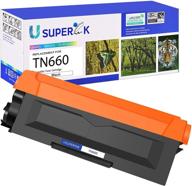 💡 superink black toner cartridge replacement compatible with brother tn630 tn660 tn-660 for hl-l2300d dcp-l2520dw dcp-l2540dw hl-l2360dw hl-l2320d hl-l2380dw mfc-l2707dw mfc-l2720dw printers, 1 pack logo