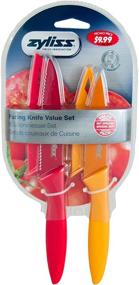 img 1 attached to 🔪 ZYLISS 2-Piece Paring Knife Set: Perfectly Sharp Blades with Sheath Covers