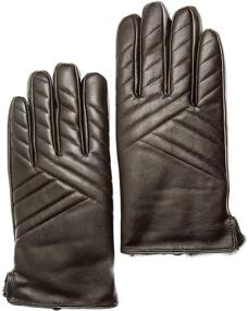 img 4 attached to Touchscreen Cashmere Leather CANDOR CLASS Men's Accessories in Gloves & Mittens