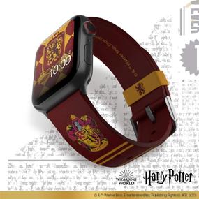 img 3 attached to Браслет для умных часов Gryffindor - Moby Fox Harry Potter - официальная лицензия, совместим с Apple Watch (не включен) - подходит для 38 мм, 40 мм, 42 мм и 44 мм