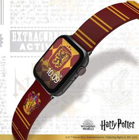 img 2 attached to Браслет для умных часов Gryffindor - Moby Fox Harry Potter - официальная лицензия, совместим с Apple Watch (не включен) - подходит для 38 мм, 40 мм, 42 мм и 44 мм