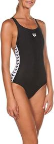 img 3 attached to 👙 Stylish and Comfortable: Arena Women's Racer Back Maxfit One Piece Swimsuit