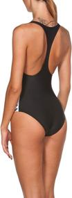 img 2 attached to 👙 Stylish and Comfortable: Arena Women's Racer Back Maxfit One Piece Swimsuit