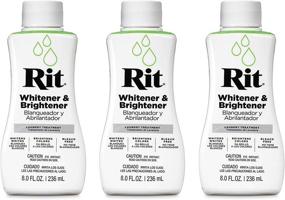 img 1 attached to 🎨 Rit Dye Liquid Whitener and Brightener 8 oz (3-Pack) - Enhancing Color Revival