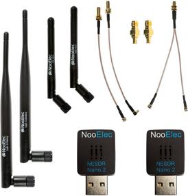 img 4 attached to 📡 Optimized ADS-B Bundle: Nooelec Dual-Band NESDR Nano 2 for Stratux, Avare, Foreflight, FlightAware & Other ADS-B Software Applications. Includes 2 SDRs, 4 Antennas & 5 Adapters