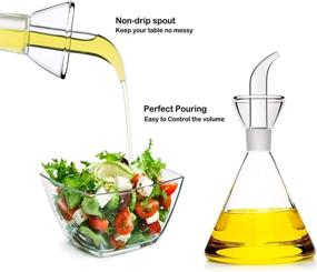 img 3 attached to Стеклянный графин HAIZEEN All Purpose Cruet Decanter