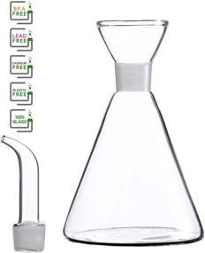 img 1 attached to Стеклянный графин HAIZEEN All Purpose Cruet Decanter