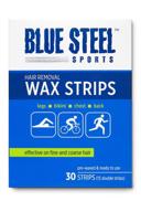 blue steel sports removal strips logo