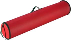 img 4 attached to 🎁 Dark Red Elf Stor 83-DT5032 Paper Storage Bag with Handles for 40 Inch Rolls of Gift Wrap