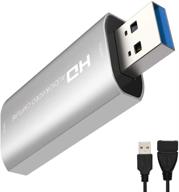 видеокарта в высокопроизводительном исполнении: hdmi на usb 3.0 1080p 30fps - идеально подходит для прямых трансляций, игр, обучения и видеоконференций! логотип