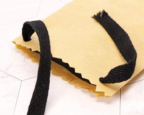 img 1 attached to 🎀 Penta Angel Twill Tape Ribbon: 50Yards of 3/8 Inch Wide Cotton – Perfect for Wedding Bags, Belts, Crafts, DIY Gift Wrapping, and more in Elegant Black