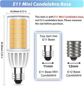 img 1 attached to 💡 KLG Chandelier Lighting Halogen Alternative