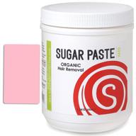 🌸 premium hard sugaring paste for precise application: bikini, brazilian & arms - includes bonus plastic applicator logo