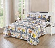 linen plus bedspread construction vehicles kids' home store logo