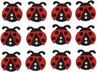 dress it up sew cute ladybug buttons - 6940 assorted designs logo