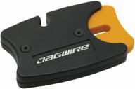 jagwire - pro hydraulic hose cutter tool for bicycle repair, effortless and precise cutting, durable steel blades, sturdy alloy body logo