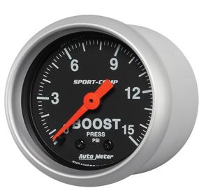 img 1 attached to Meter Sport Mechanical Boost Gauge