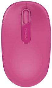 img 1 attached to Microsoft Wireless Mobile Mouse 1850 - Magenta Pink (U7Z-00062)