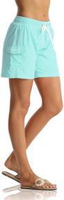 img 2 attached to Unitop Womens Bathing Boardshorts Stretch