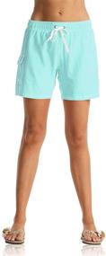 img 4 attached to Unitop Womens Bathing Boardshorts Stretch