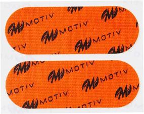 img 1 attached to 🍊 Flexible Orange Performance Tape - 40 Pre Cut Pieces for Enhanced Protection