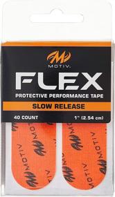 img 3 attached to 🍊 Flexible Orange Performance Tape - 40 Pre Cut Pieces for Enhanced Protection