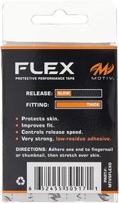 img 2 attached to 🍊 Flexible Orange Performance Tape - 40 Pre Cut Pieces for Enhanced Protection