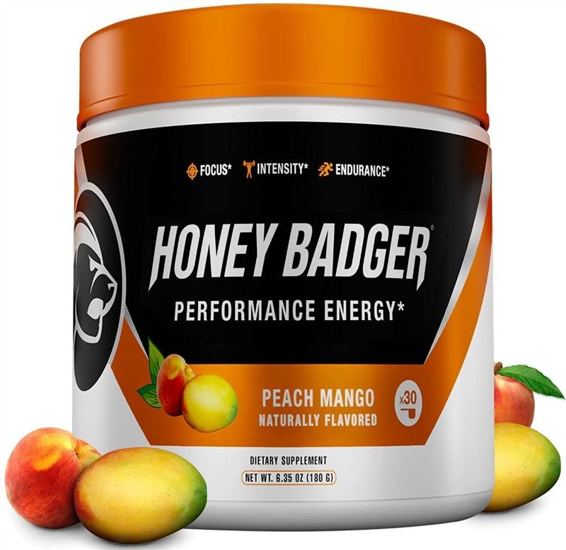 honey badger energy logo