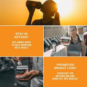 img 2 attached to 🍑 Honey Badger Pre Workout Powder: Vegan Keto Peach Mango | Natural Energy for Men & Women | Beta Alanine, Caffeine & Vitamin C | Sugar Free & Paleo | 30 Servings