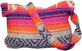 img 1 attached to Del Mex Mexican Blanket Messenger Women's Handbags & Wallets