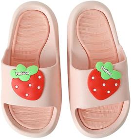 img 4 attached to MOFEEDOUKA Sandals Lightweight Slippers Toddler Boys' Shoes for Sandals