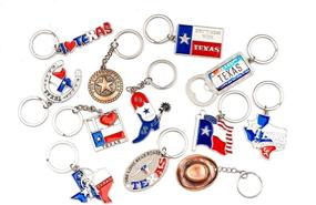img 4 attached to Texas Longhorn Souvenir Keychain Pack: A Bundle of Authentic Keepsakes