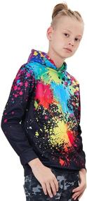 img 3 attached to 👕 Funnycokid Boys' Hipster Sweatshirt with Pockets - Fashion Hoodies & Sweatshirts Collection