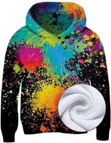 img 4 attached to 👕 Funnycokid Boys' Hipster Sweatshirt with Pockets - Fashion Hoodies & Sweatshirts Collection