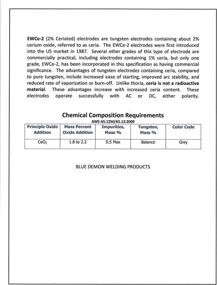 img 1 attached to 🔥 High-Performance Blue Demon Tungsten Electrode 3 Pack for Welding Applications