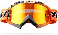 nenki nk-1019 motocross goggles: premium off-road dirt bike eyewear for unisex adults logo