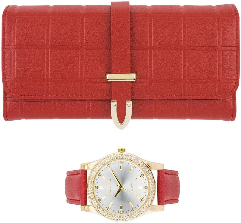 ladies wallet sets matching watch 로고