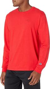 img 3 attached to 👕 Men's Clothing: Champion Classic Jersey Sleeve T-Shirt