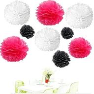 since®18pcs colors tissue flowers wedding party decorations & supplies for tissue pom poms logo